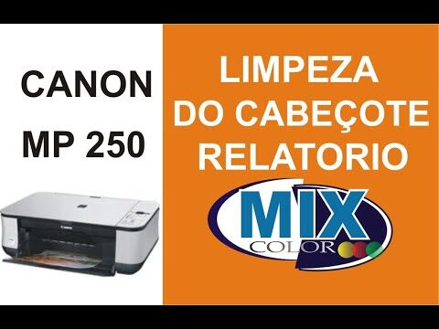 Como Consertar Erro 3 na Impressora Canon MP250: Guia de Limpeza