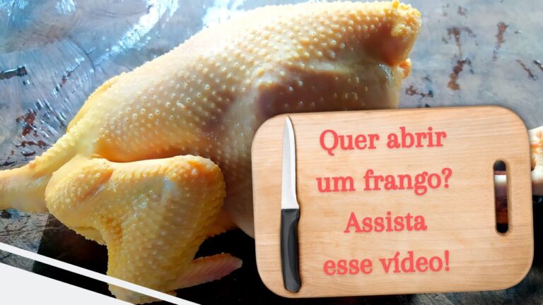 Guia Prático: Como Abrir e Limpar um Frango