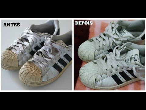 Como Remover o Amarelo da Sola de Sapatilhas