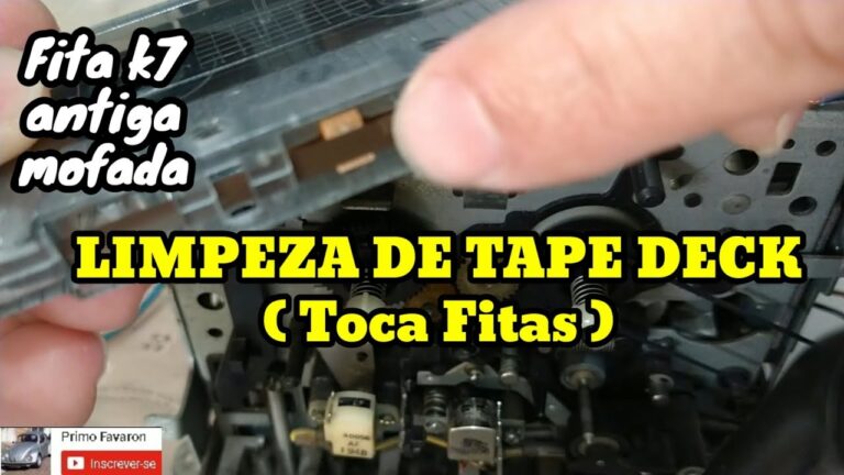 Como Limpar Cabeças de Leitores de K7s Eficazmente