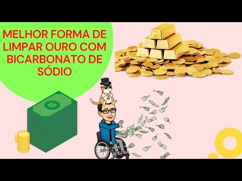 Limpeza de Ouro com Bicarbonato de S&oacute;dio: Dicas do YouTube